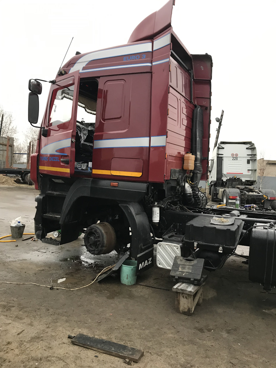 Ремонт МАЗ 5516