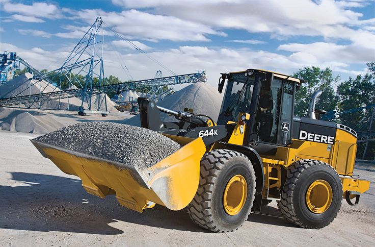 Ремонт фронтальных погрузчиков John Deere