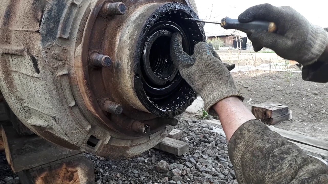 Замена поворотного кулака